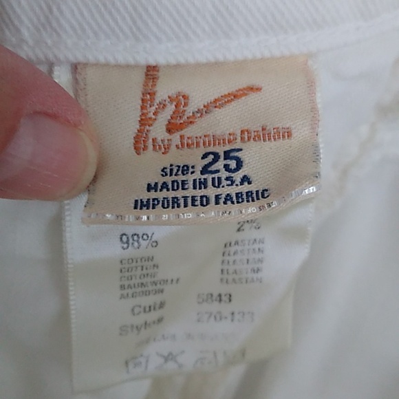 Citizens of Humanity Hutton Stretch High Rise Wide Leg jeans sz  25 raw hem - Picture 12 of 16